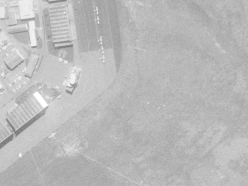 Corsair Drive from the air, 1975-1979