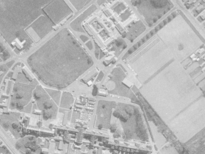 7 Albion Lane from the air, 1975-1979