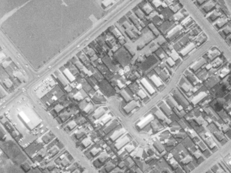 26 Blakehall Place from the air, 1975-1979