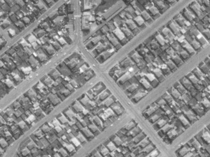 274 Selwyn Street from the air, 1975-1979