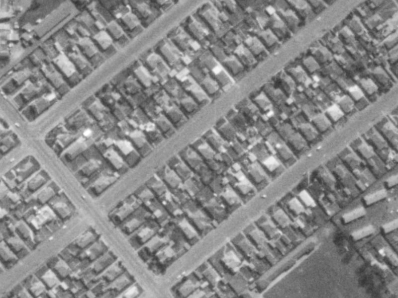 30 Redruth Avenue from the air, 1975-1979