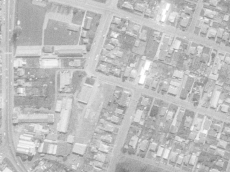 16 Buffon Street from the air, 1975-1979