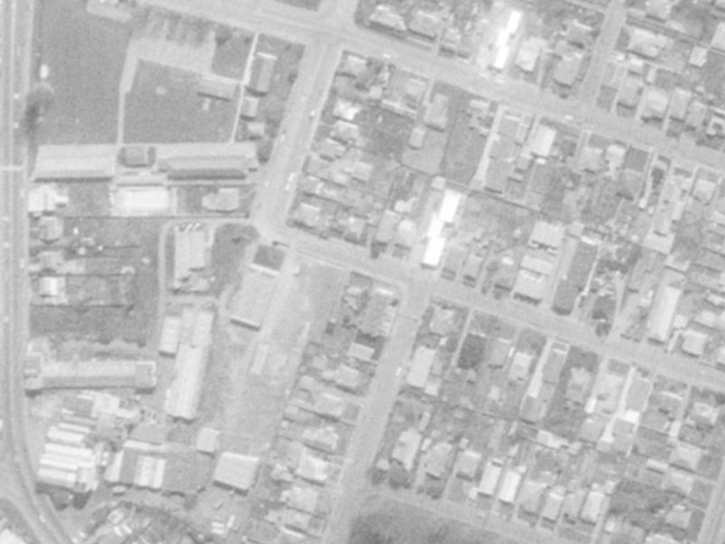 16a Buffon Street from the air, 1975-1979