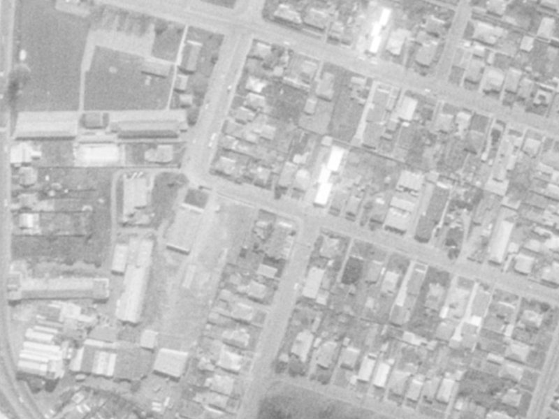 11 Buffon Street from the air, 1975-1979