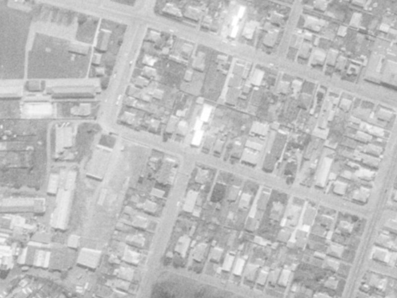 19 Buffon Street from the air, 1975-1979