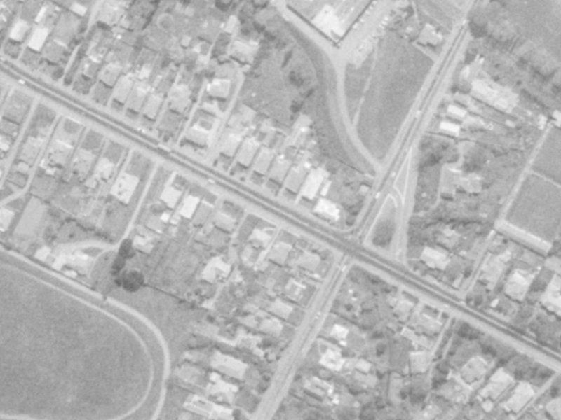 67 Opawa Road from the air, 1975-1979