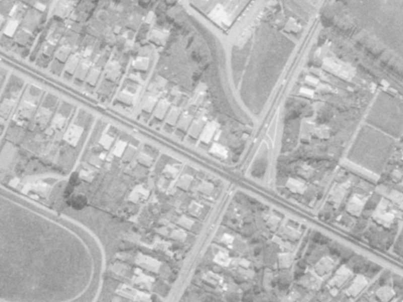 69 Opawa Road from the air, 1975-1979