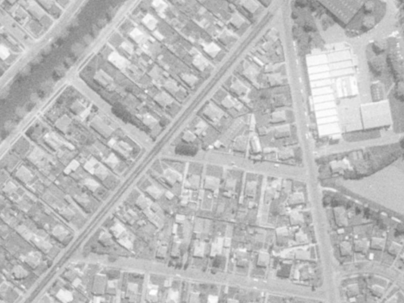 11 Tavender Street from the air, 1975-1979