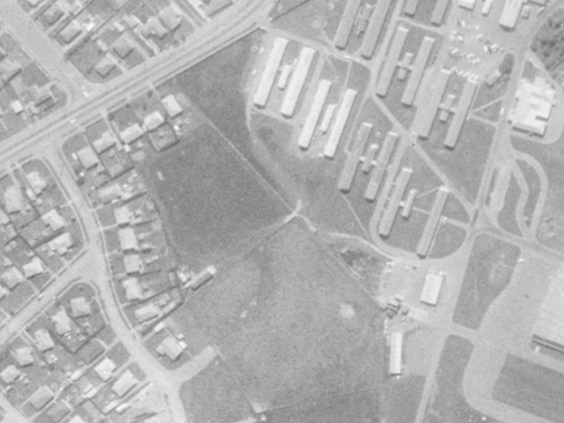 12 Sioux Avenue from the air, 1975-1979