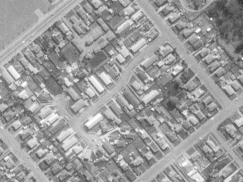 13 Blakehall Place from the air, 1975-1979