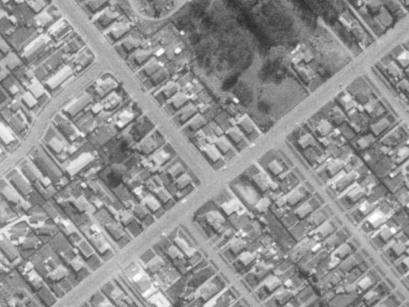 6 Nairn Street from the air, 1975-1979