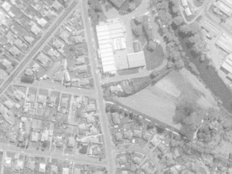 23 Cumnor Terrace from the air, 1975-1979