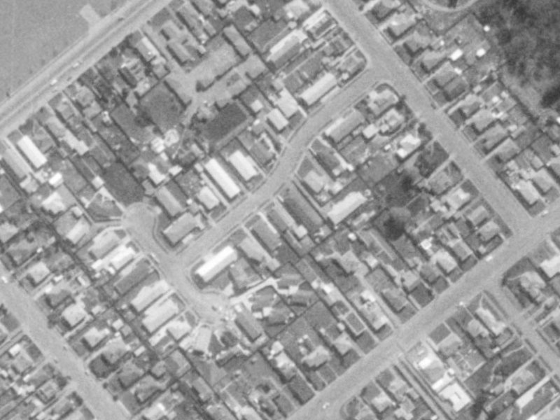 15 Blakehall Place from the air, 1975-1979