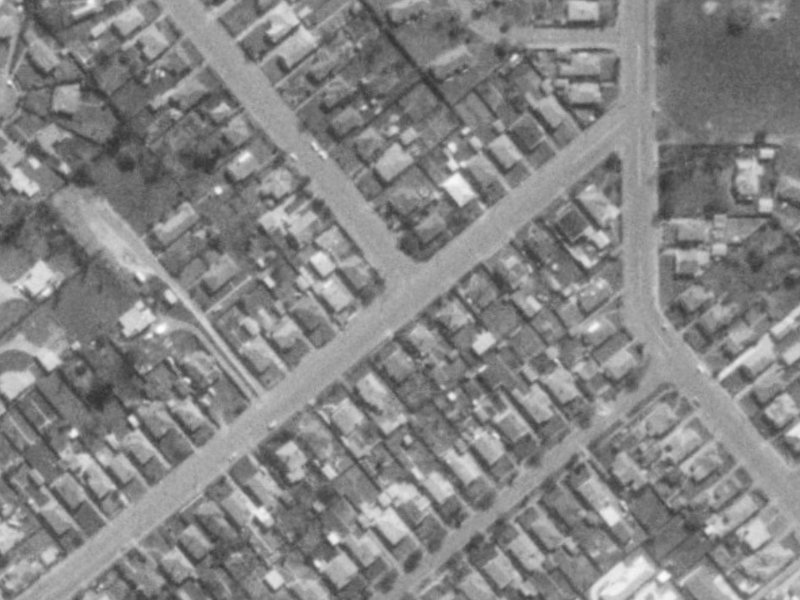 1 Hillier Place from the air, 1975-1979