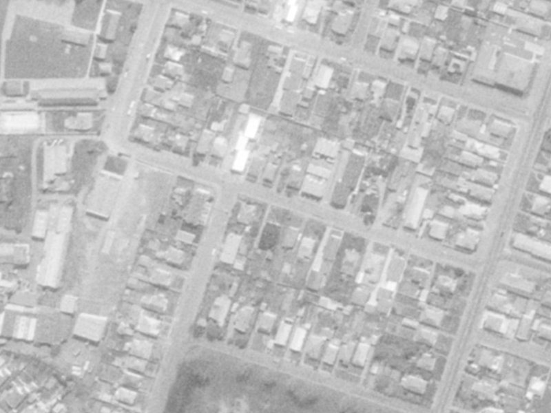 18 Buffon Street from the air, 1975-1979
