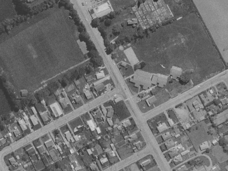 29 Kirk Road from the air, 1975-1979