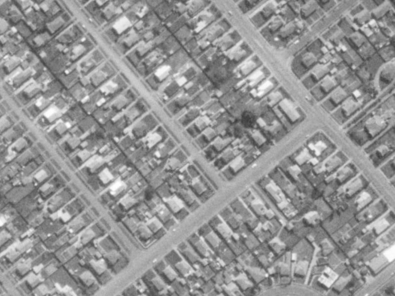 8 Sumner Street from the air, 1975-1979