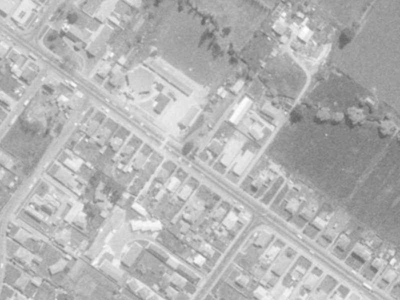 753 Ferry Road from the air, 1975-1979