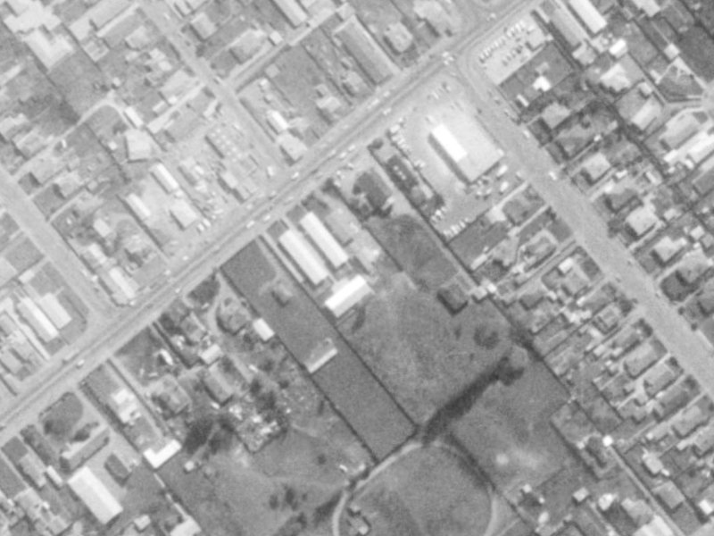 90B Lincoln Road from the air, 1975-1979