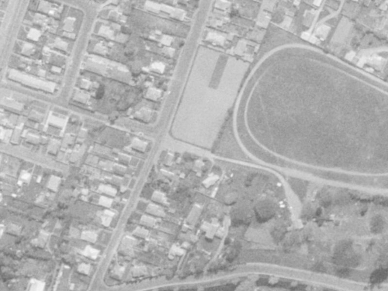 28 Hassals Lane from the air, 1975-1979