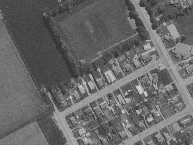 Kopara Street from the air, 1975-1979
