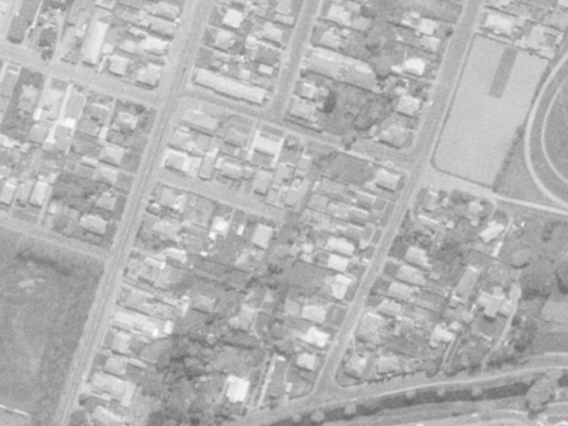 10 Westby Street from the air, 1975-1979