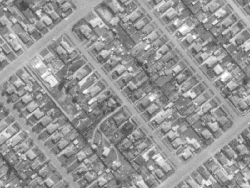 31 Plunket Street from the air, 1975-1979