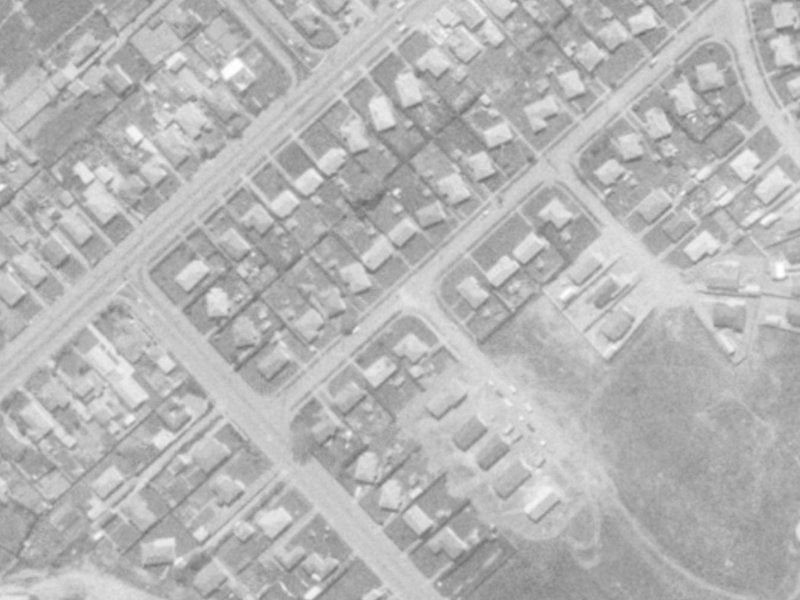 7 Dix Street from the air, 1975-1979