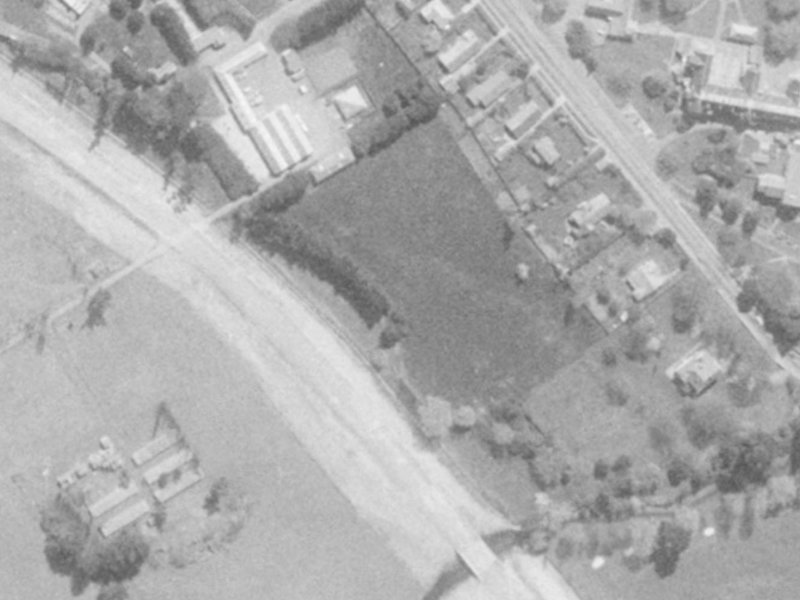 Seager Lane from the air, 1975-1979