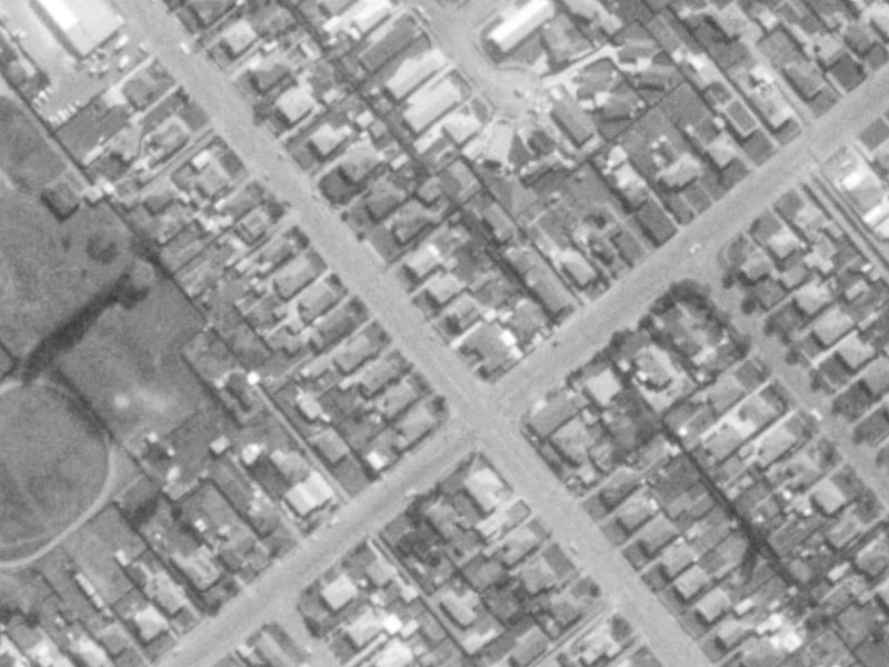336-330 Lyttelton Street from the air, 1975-1979