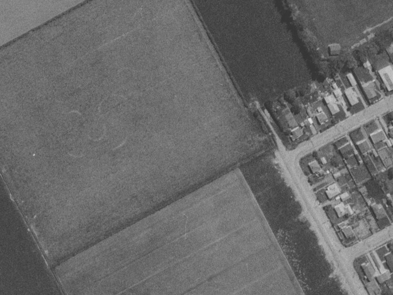 24 Westfield Avenue from the air, 1975-1979