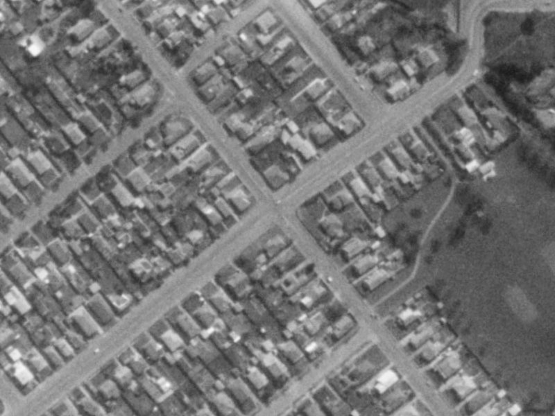 173 Milton Street from the air, 1975-1979