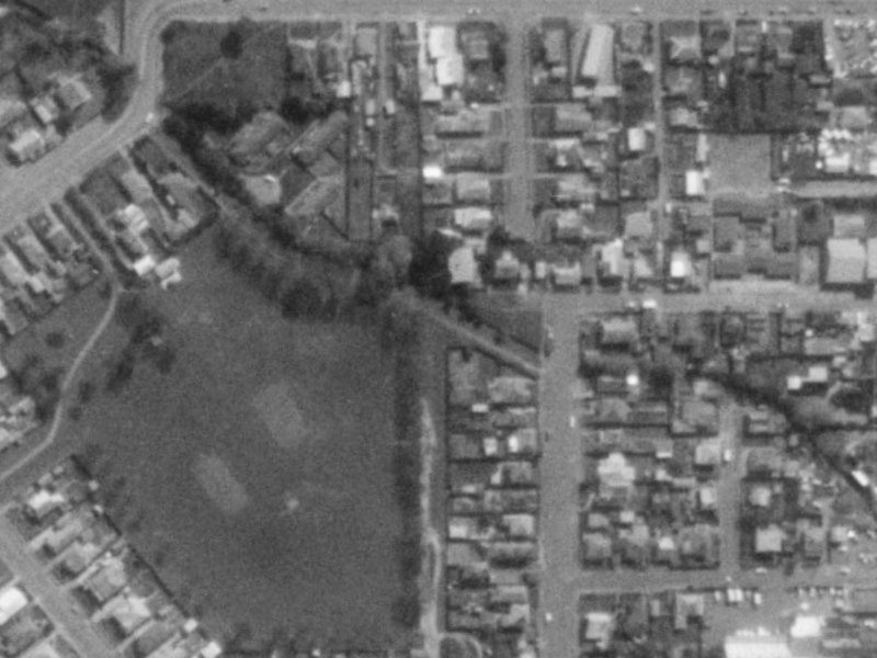 3 Angus Street from the air, 1975-1979