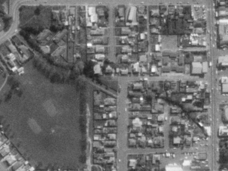 6 Angus Street from the air, 1975-1979