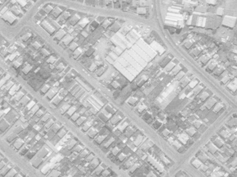 32 Hume Street from the air, 1975-1979