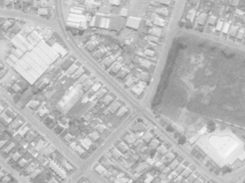 46A Waltham Road from the air, 1975-1979