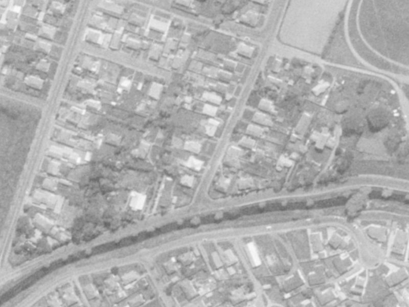 7 York Street from the air, 1975-1979