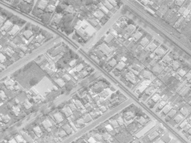 108 Opawa Road from the air, 1975-1979