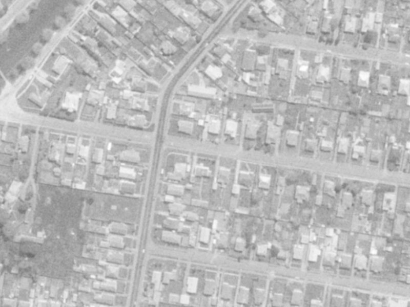 26 Sheldon Street from the air, 1975-1979