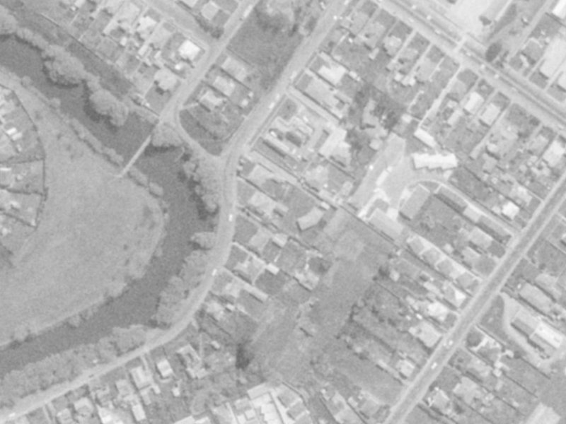 21 Maronan Street from the air, 1975-1979
