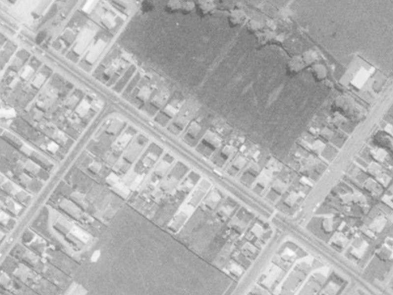 799 Ferry Road from the air, 1975-1979
