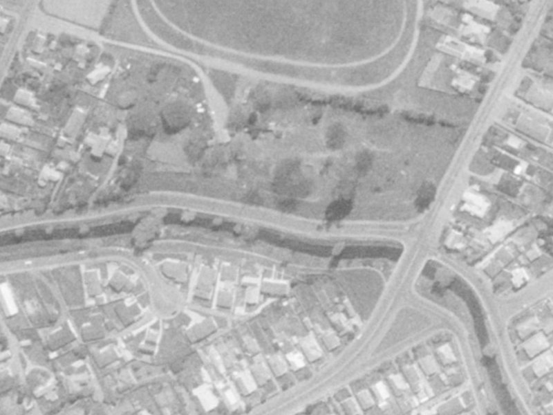84 Fifield Terrace from the air, 1975-1979