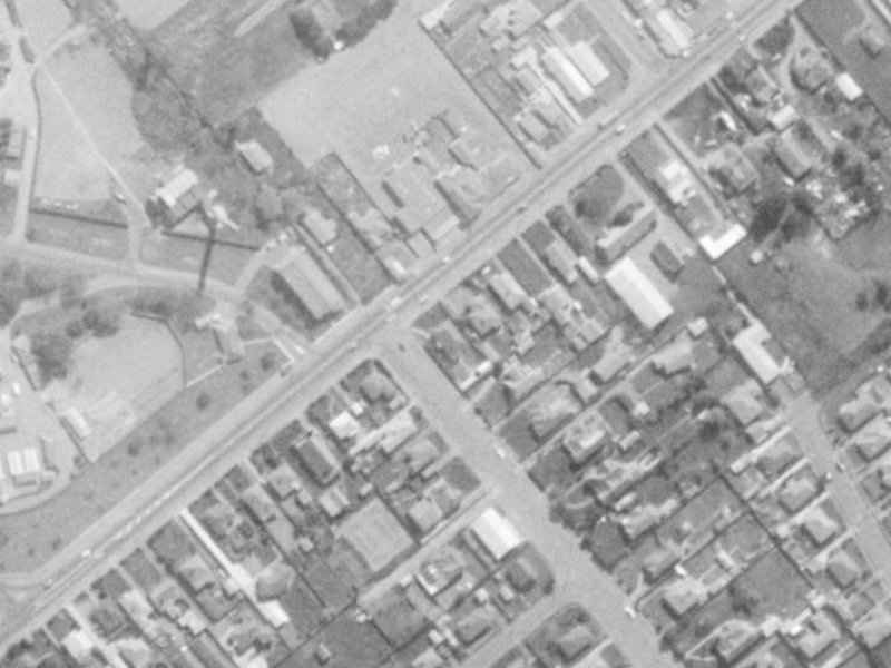 40 Lincoln Road from the air, 1975-1979