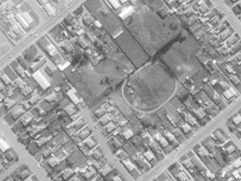 14 Dundee Place from the air, 1975-1979