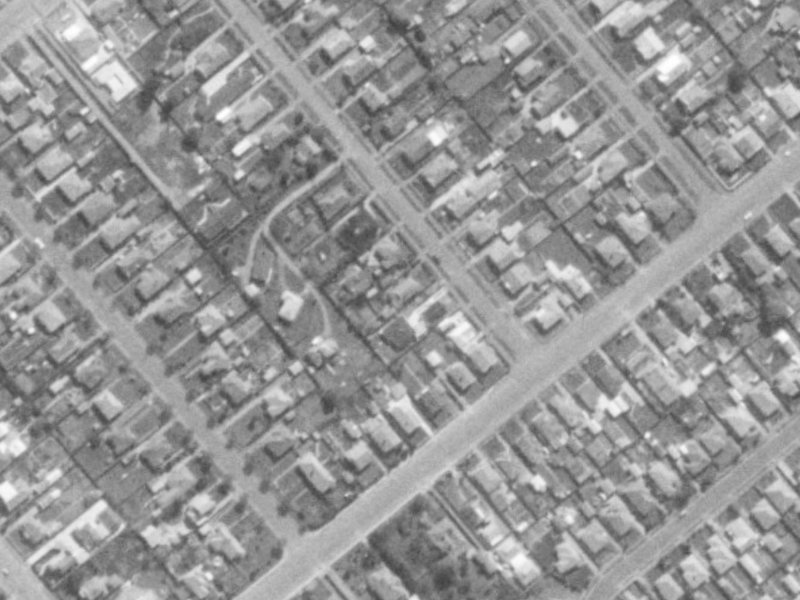 15 Plunket Street from the air, 1975-1979