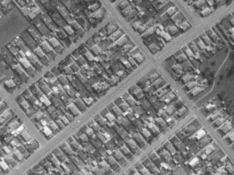 159 Milton Street from the air, 1975-1979