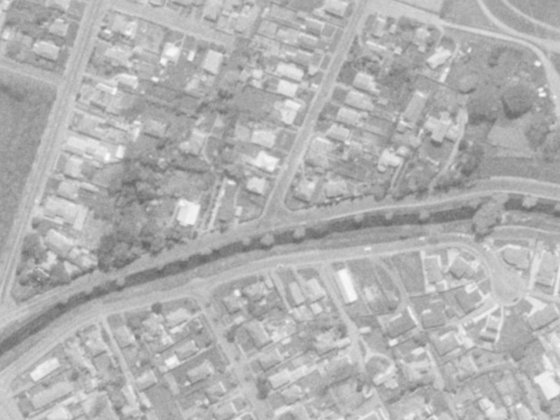 41 Fifield Terrace from the air, 1975-1979