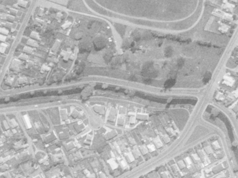77 Fifield Terrace from the air, 1975-1979
