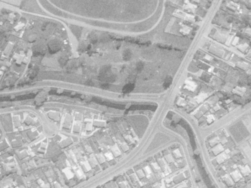 96 Fifield Terrace from the air, 1975-1979