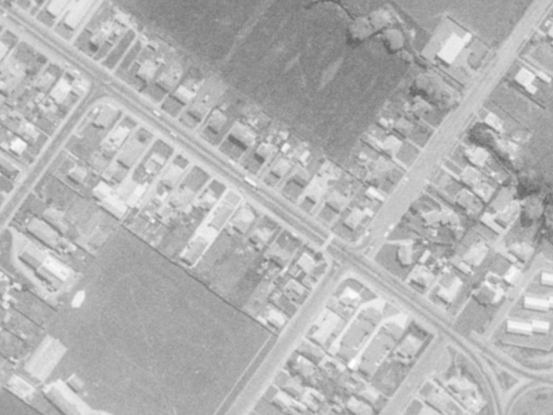720 Ferry Road from the air, 1975-1979
